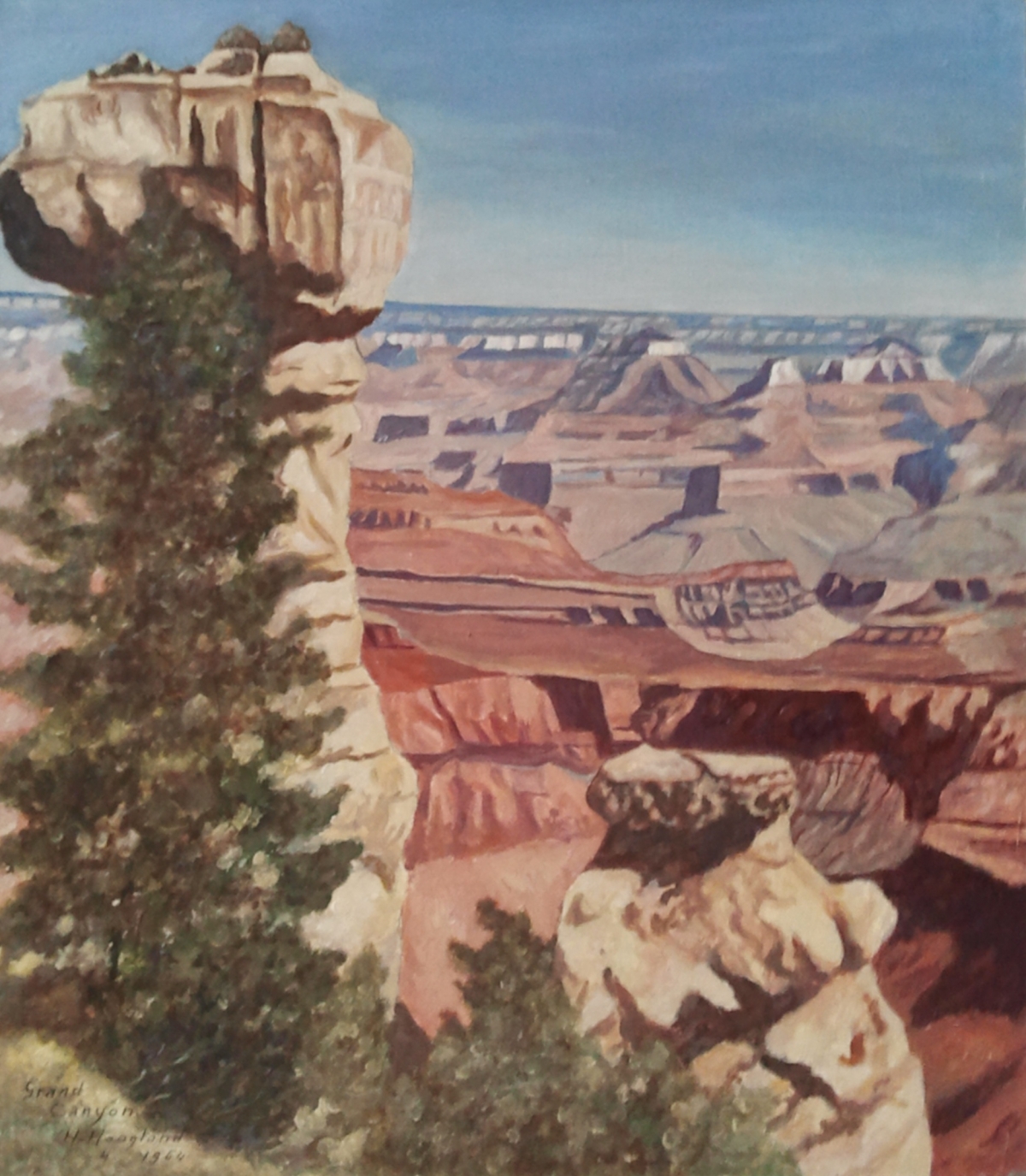 Highland-H- Paesaggio del Grand Canyon