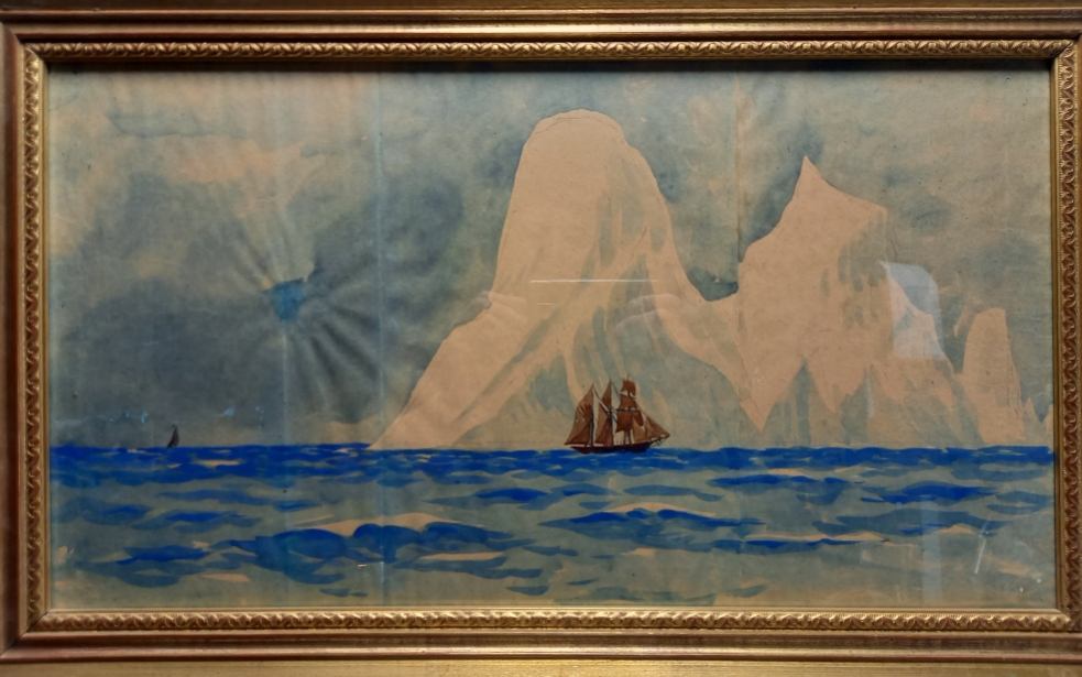 Peyrot Des Gachons André-iceberg et voiliers